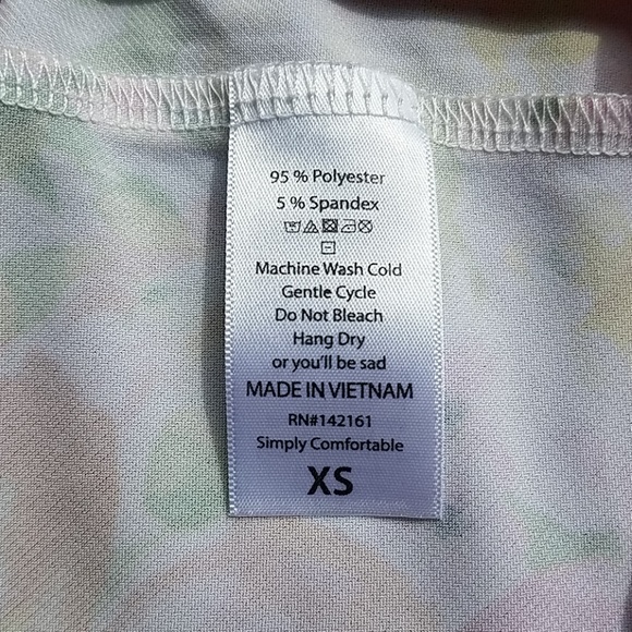 Lularoe floral Azure - Picture 3 of 3